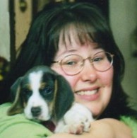 Me & Clover when I first brought her home 
