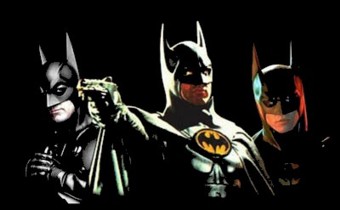 The three men who have portrayed Batman on the silver screen