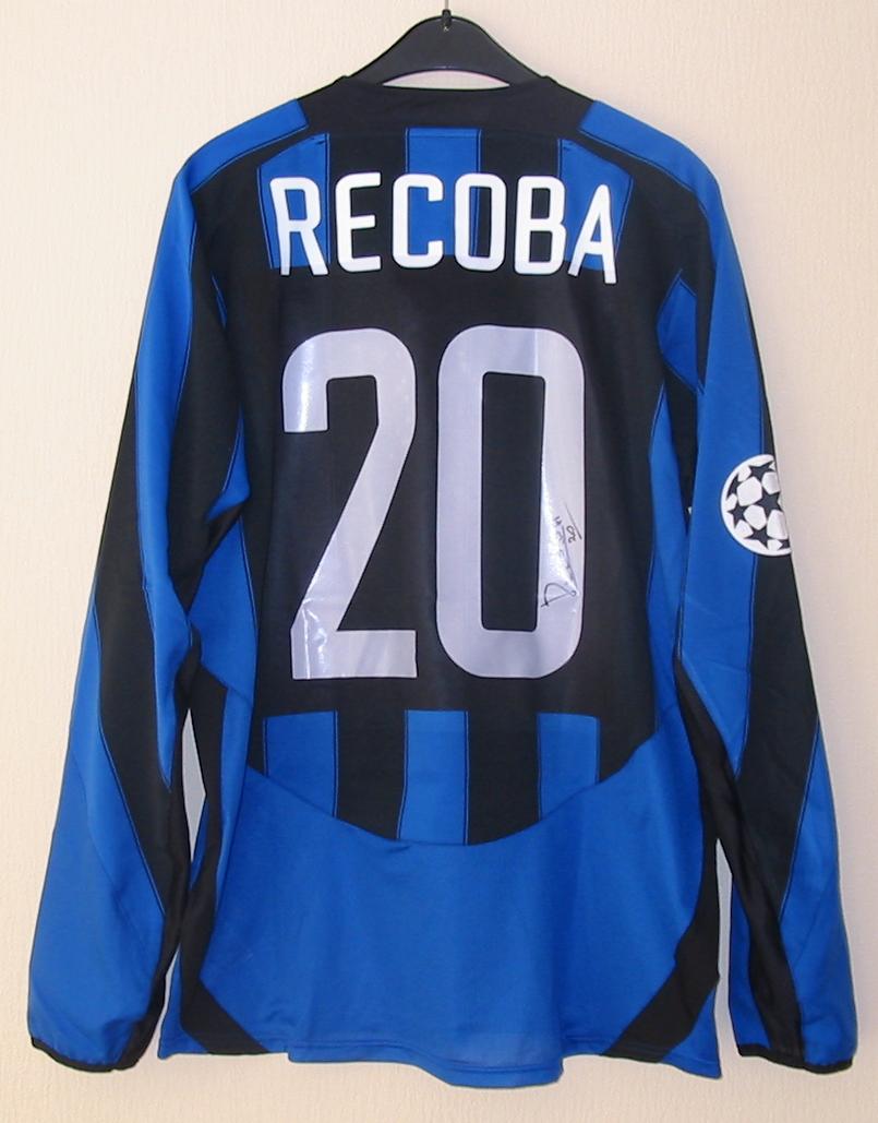 Internazionale FC home shirt Recoba