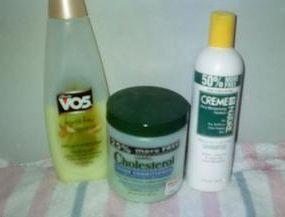 Alverto VO5 Clarifying Cond w Lime & Kiwi Squeeze, Lustrasilk Cond with Aloe, Creme of Nature Shampoo