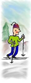 Un skieur mod&egrave;le... ;-)