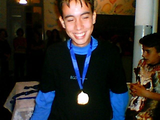 Fabiano Martins Cortez - Quinto colocado categoria sub15