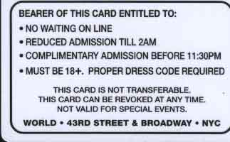 Back of the card