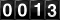 13