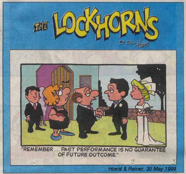 � 1999 Hoest Enterprises Inc., Distributed by King Features Syndicate