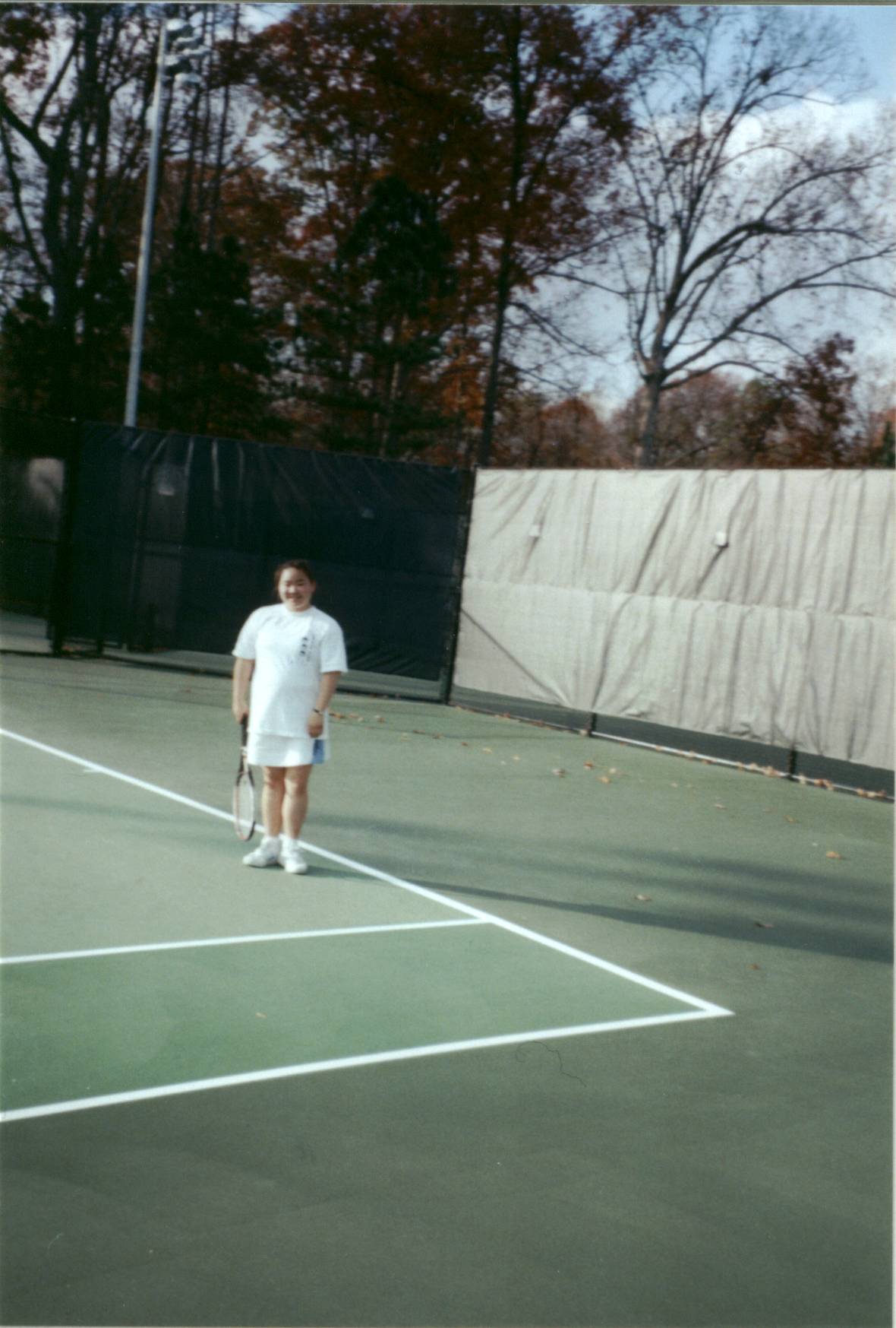 Jen B. on the courts