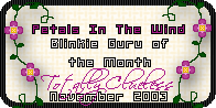 I won Blinkie Guru of the Month for November!!!!