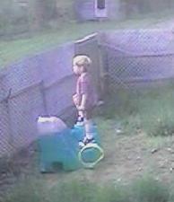 outside