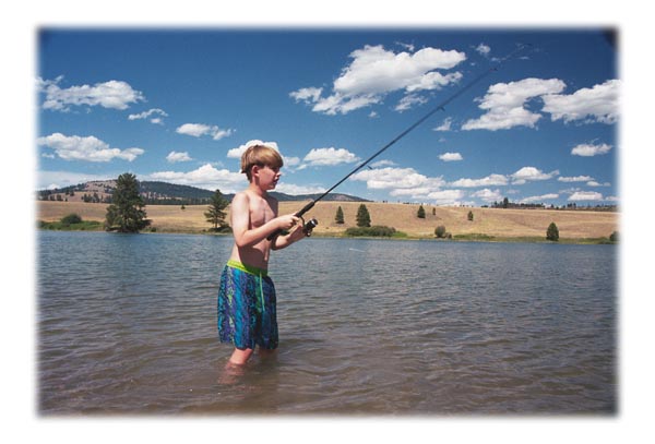 Tyler fishing picture 7/00