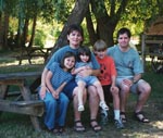Camping in Coeur d'Alene, Idaho 7/00