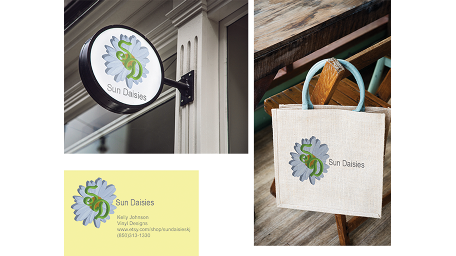 sun daisy logos