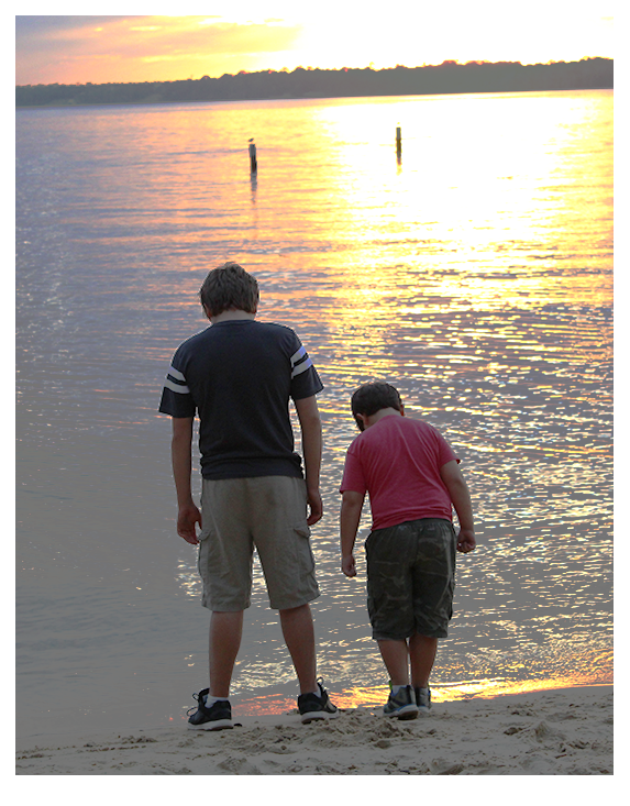 boys silhouettes