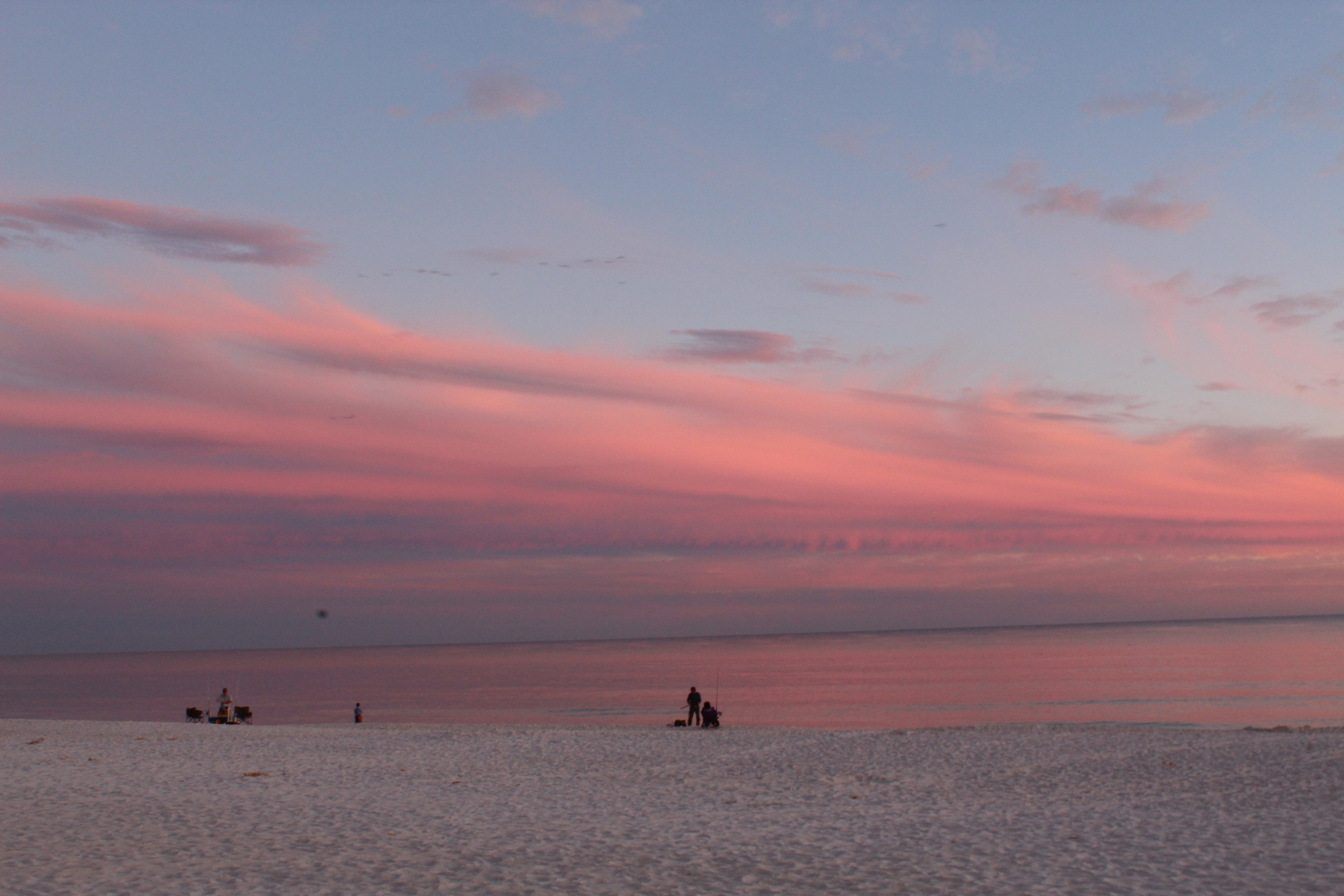 pink sky