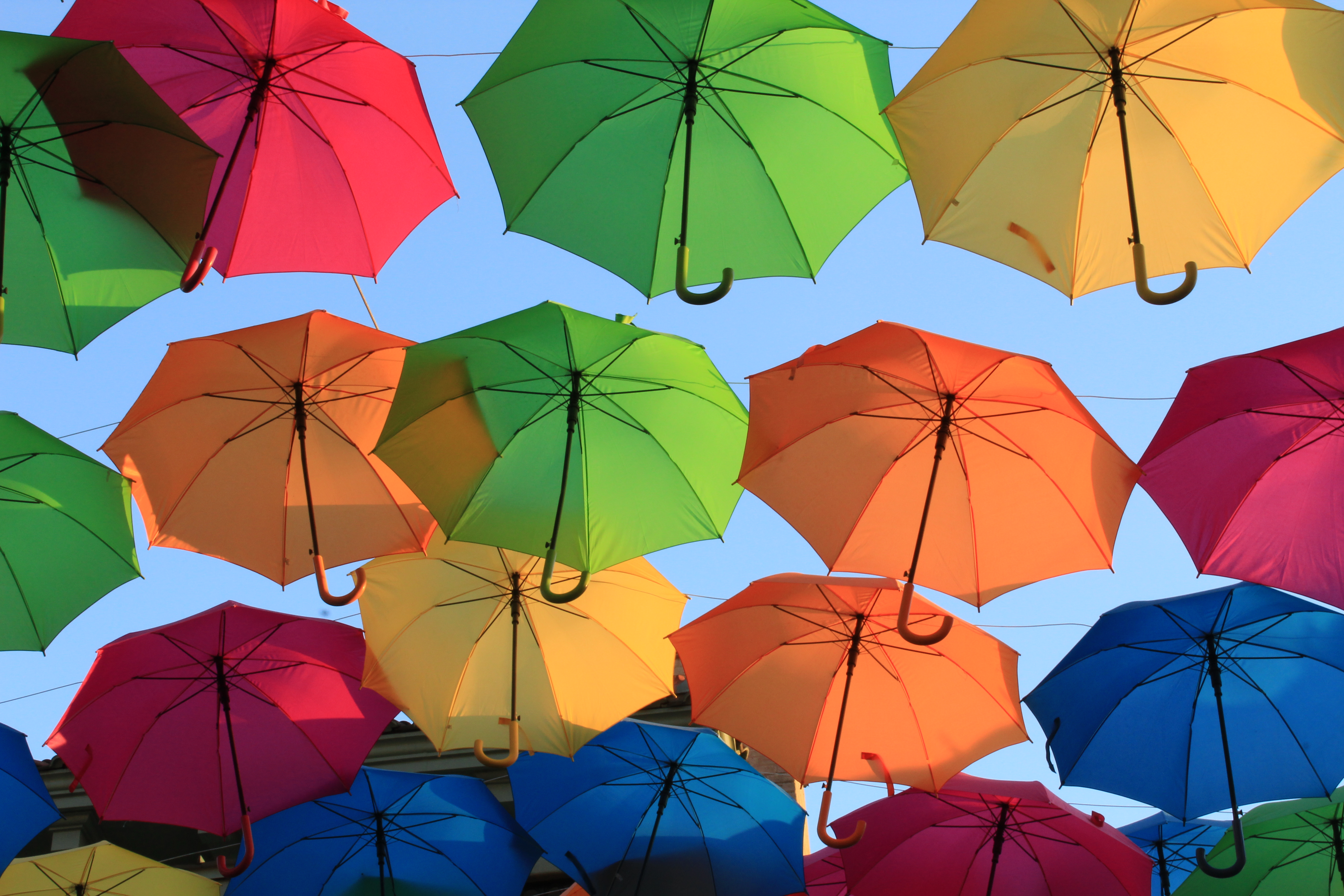 umbrellas