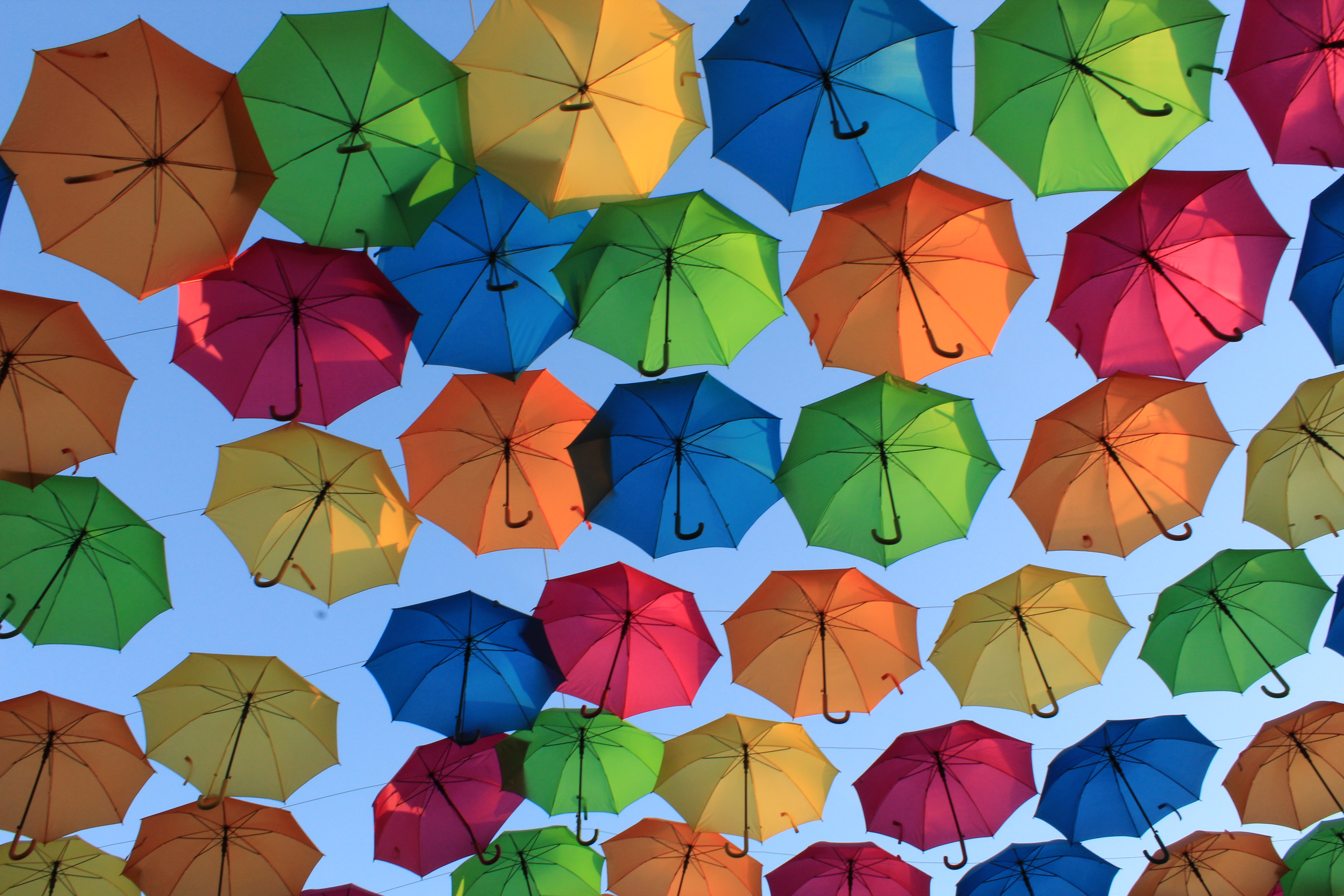 umbrellas