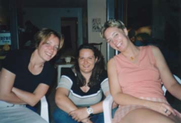Me with Susanne(left) and Anke(right)