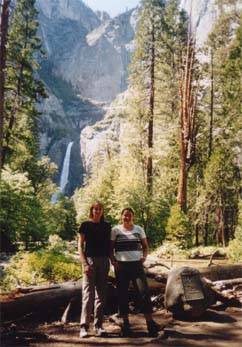 With my sister Gabi in Yosemite NP