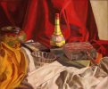 Still Life with Liqueur Bottle