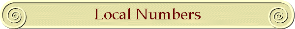 Local Numbers