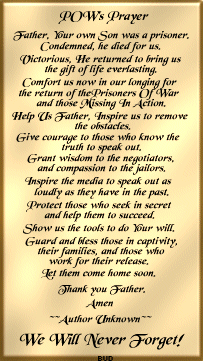 POW/MIA Prayer