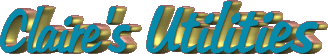 Claire's Utilities
