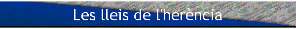 Les lleis de l'her�ncia