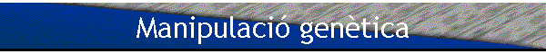 Manipulaci� gen�tica