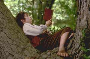 Frodo Reading