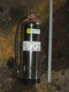 Pressurized water can