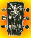 Photo of guitar peghead