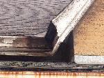Northeast corner showing decay