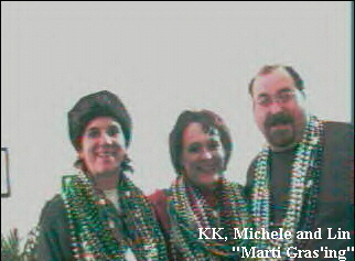 KK, Michele and Lin 
