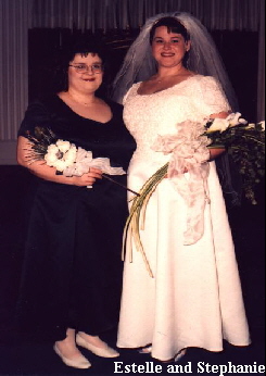 Estelle and Stephanie