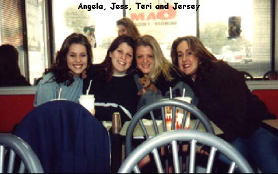 Angela, Jess, Teri and Jersey