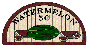 Watermelon Sign