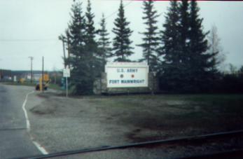 Entrance to Fort Wainwright