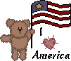 I Luv America Teddy