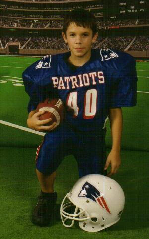 Trevor's 2005 football picture