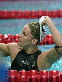 Olympic Champion USA's Jenny Thompson