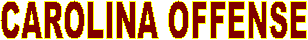 CAROLINA OFFENSE
