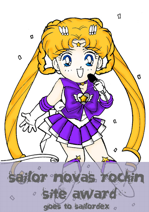 Chibi Sailor Nova's Rockin' Site Award!!!