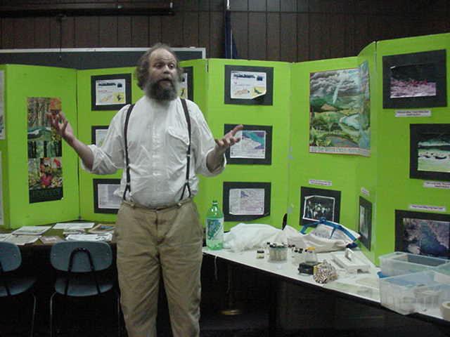 Jerry at the Buchanan County Historical Society