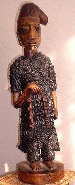 Orunmila Ase- sketch by Mama Khandi of Yoruba Divine Principle