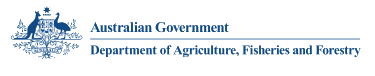 Australian Government Dept of Agriculture, Fisheries and Forestry