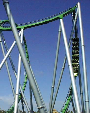 The enourmous cobra-roll of the Hulk.