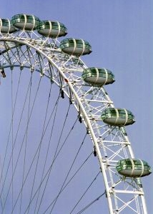 The 32 enclosed capsules give riders an amazing 30 minute ride.
