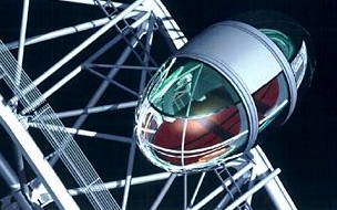 A detailed view of one of the enclosed capsules.