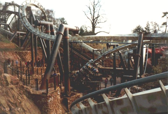The rocky terrian has added to the pure excitment of Nemesis.