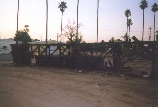 what is left of the Arch