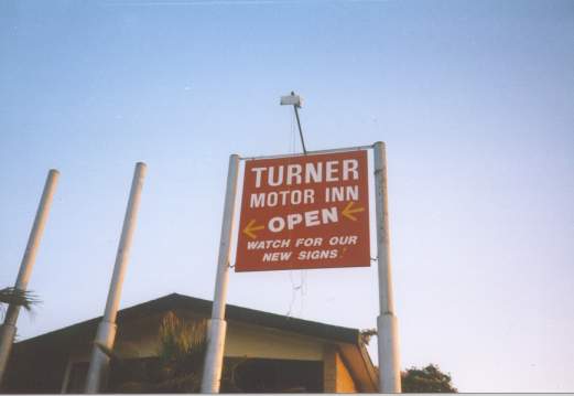 Turner Motel sign
